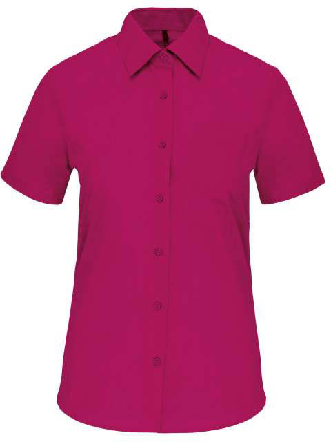 Kariban Judith > Ladies' Short-sleeved Shirt - Rosa