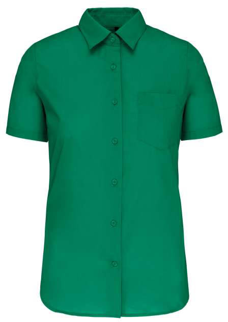Kariban Judith > Ladies' Short-sleeved Shirt - green