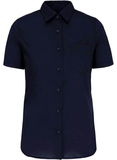 Kariban Judith Ladies' Short-sleeved Shirt - Kariban Judith Ladies' Short-sleeved Shirt - Navy