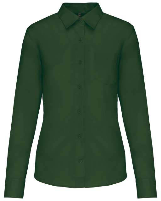 Kariban Jessica > Ladies' Long-sleeved Shirt - Kariban Jessica > Ladies' Long-sleeved Shirt - Forest Green