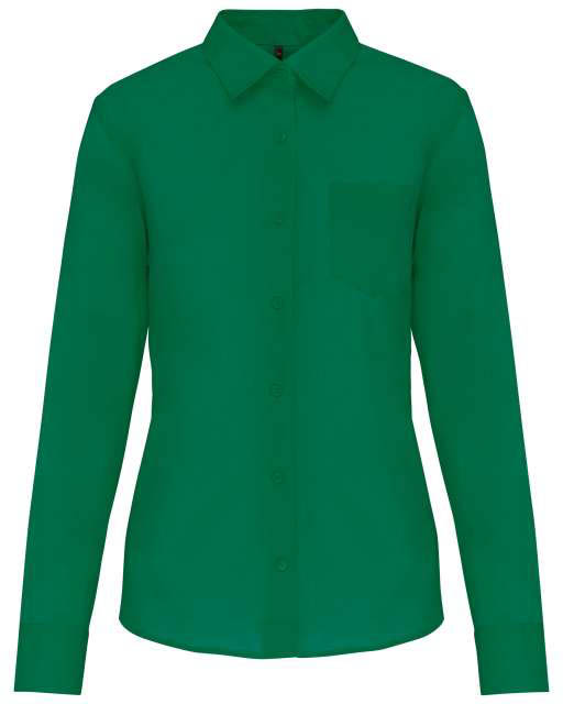 Kariban Jessica > Ladies' Long-sleeved Shirt - zelená