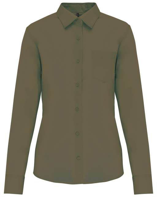 Kariban Jessica > Ladies' Long-sleeved Shirt - Grün