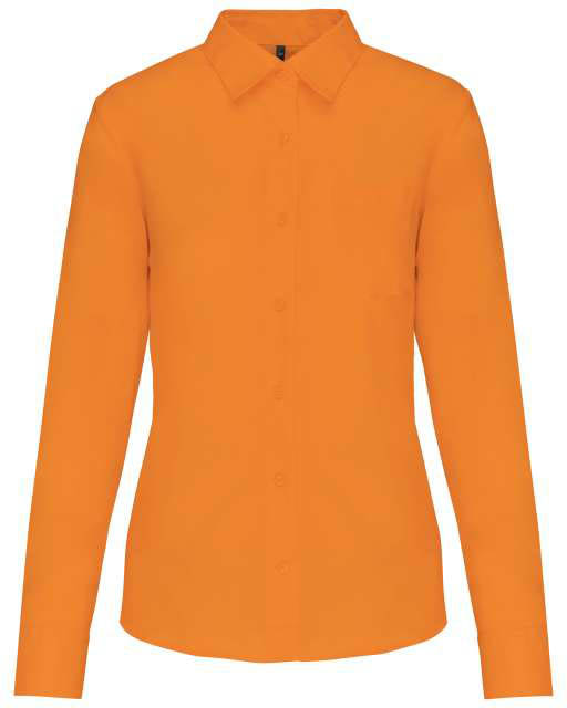 Kariban Jessica > Ladies' Long-sleeved Shirt - Orange