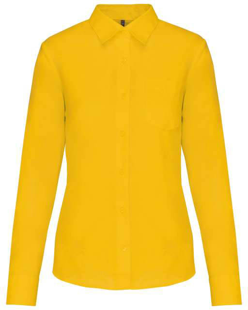 Kariban Jessica Ladies' Long-sleeved Shirt - Kariban Jessica Ladies' Long-sleeved Shirt - Daisy