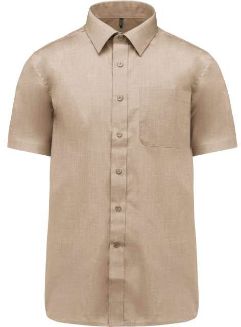 Kariban Ace - Short-sleeved Shirt - Kariban Ace - Short-sleeved Shirt - Natural