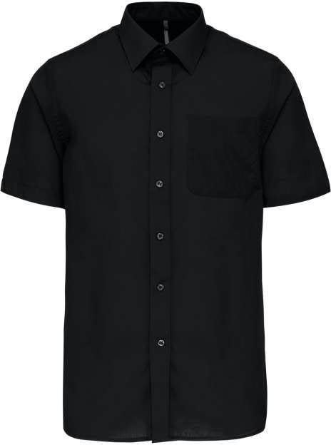 Kariban Ace - Short-sleeved Shirt - černá