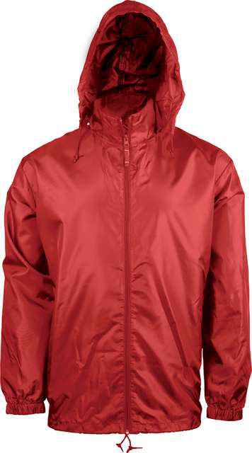 Kariban Kid's Windbreaker - Kariban Kid's Windbreaker - Cherry Red