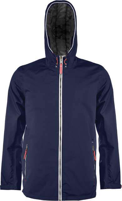 Kariban Unisex Waterproof Jacket - Kariban Unisex Waterproof Jacket - Navy