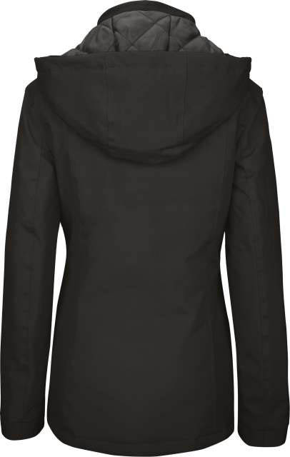 Kariban Ladies' Parka - schwarz