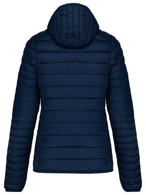 Kariban Ladies' Lightweight Hooded Padded Jacket - blue