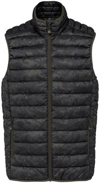 Kariban Men’s Lightweight Sleeveless Fake Down Jacket - Kariban Men’s Lightweight Sleeveless Fake Down Jacket - 