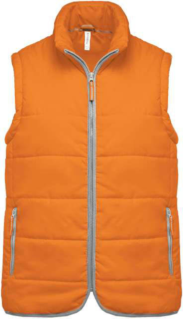 Kariban Quilted Bodywarmer - oranžová