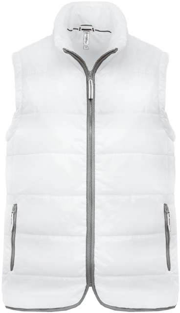 Kariban Quilted Bodywarmer - bílá