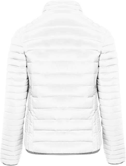 Kariban Ladies' Lightweight Padded Jacket - Kariban Ladies' Lightweight Padded Jacket - White