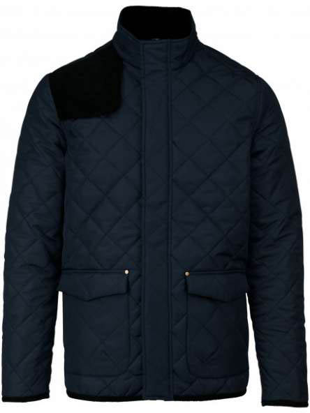 Kariban Men's Quilted Jacket - blau