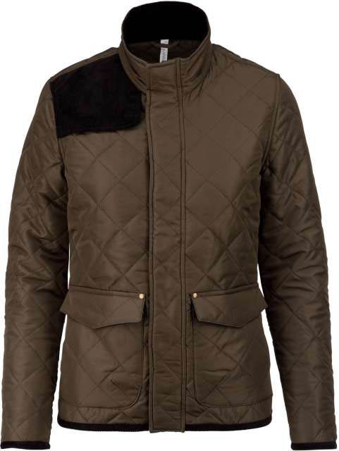 Kariban Ladies’ Quilted Jacket - green