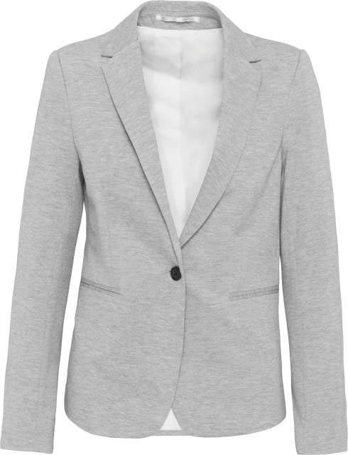 Kariban Ladies' Knit Jacket - grey