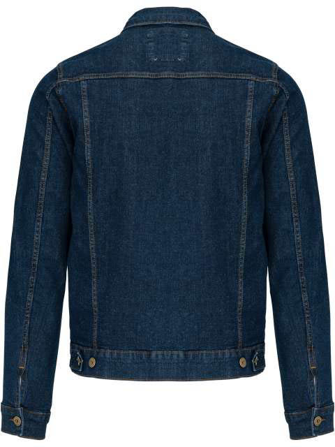 Kariban Men's Unlined Denim Jacket - blue