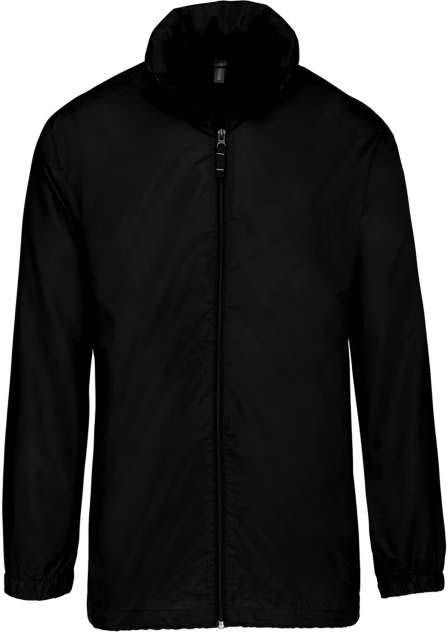 Kariban Unlined Windbreaker - čierna