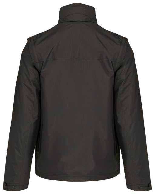 Kariban Score - Detachable-sleeved Blouson Jacket - Kariban Score - Detachable-sleeved Blouson Jacket - Charcoal