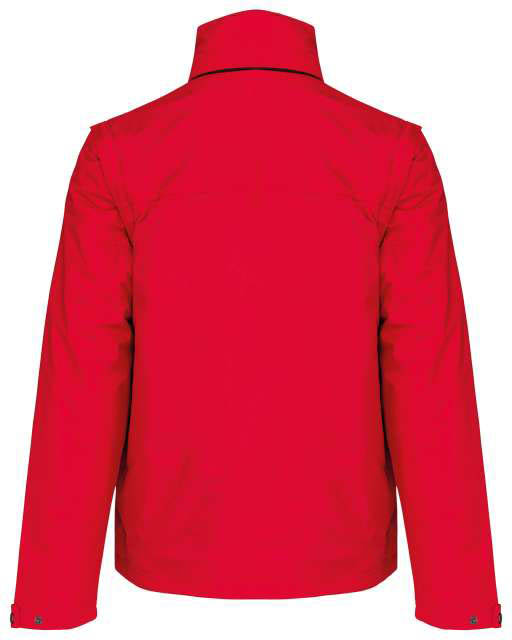 Kariban Score - Detachable-sleeved Blouson Jacket - red