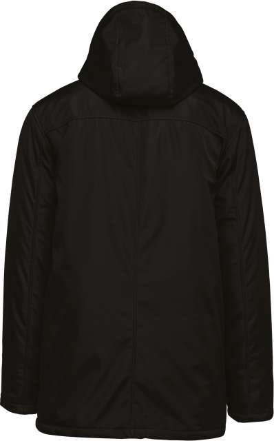 Kariban Parka With Removable Hood - black