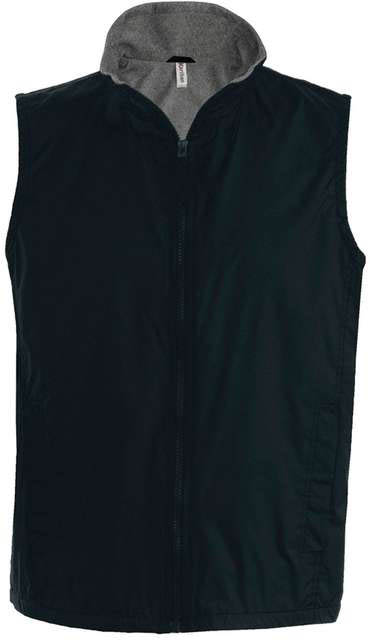 Kariban Record - Fleece Lined Bodywarmer - black