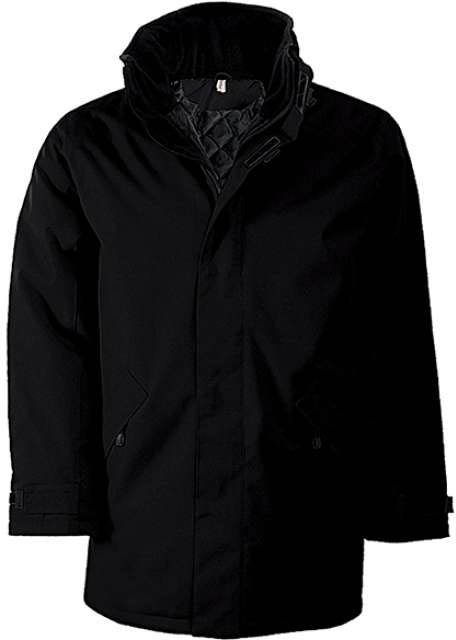 Kariban Kids' Parka - black