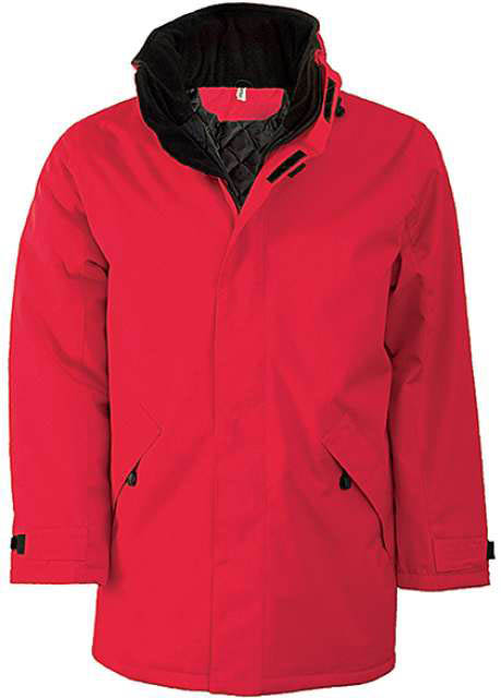 Kariban Kids' Parka - red