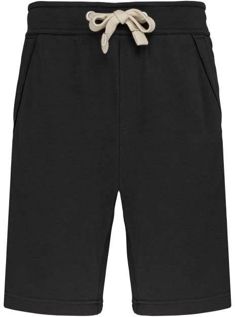 Kariban Unisex French Terry Bermuda Shorts - černá