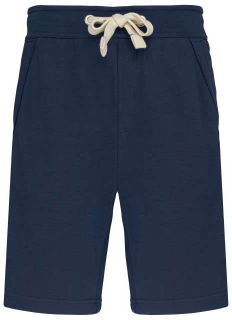 Kariban Unisex French Terry Bermuda Shorts - blue