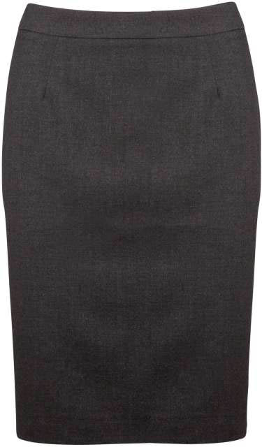 Kariban Pencil Skirt - Kariban Pencil Skirt - Graphite Heather