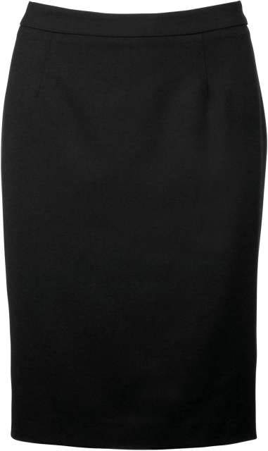 Kariban Pencil Skirt - Kariban Pencil Skirt - Black
