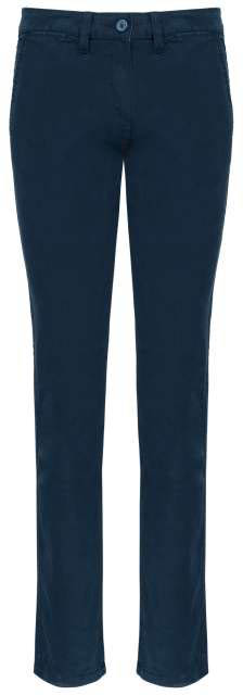 Kariban Ladies' Chino Trousers - Kariban Ladies' Chino Trousers - Navy