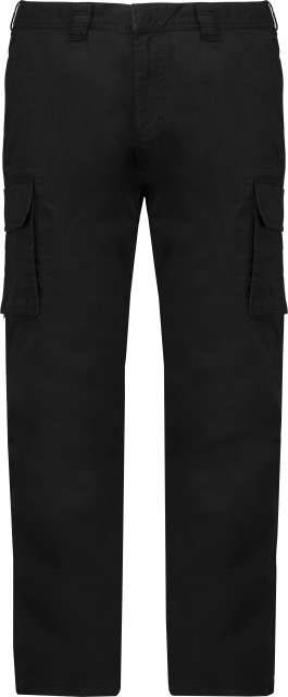 Kariban Men's Multipocket Trousers - black