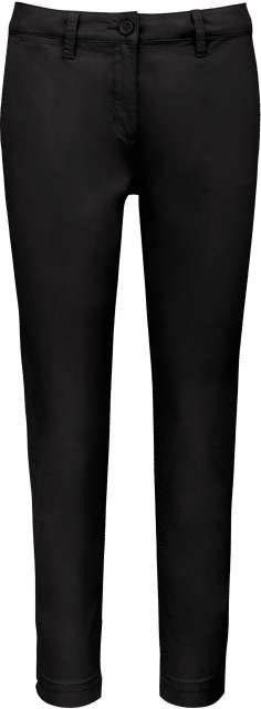 Kariban Ladies' Above-the-ankle Trousers - černá