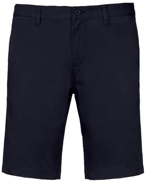 Kariban Men's Chino Bermuda Shorts - blue