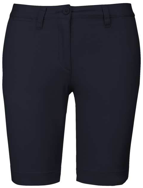 Kariban Ladies' Chino Bermuda Shorts - blau