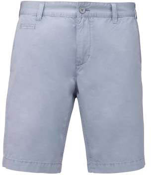 Kariban Men's Washed Effect Bermuda Shorts - blue