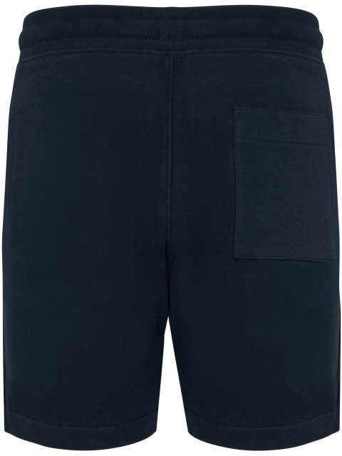 Kariban Men's Eco-friendly French Terry Bermuda Shorts - modrá