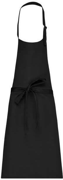 Kariban Polycotton Apron Without Pocket - Kariban Polycotton Apron Without Pocket - Black