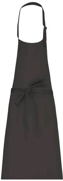 Kariban Polycotton Apron Without Pocket - Grau