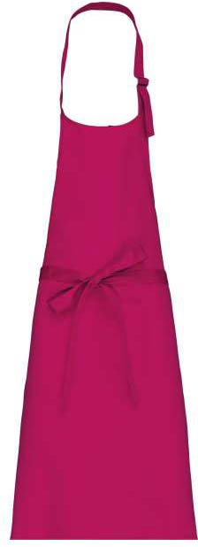 Kariban Polycotton Apron Without Pocket - Rosa