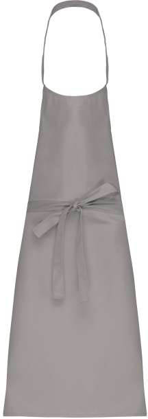 Kariban Polycotton Apron Without Pocket - grey