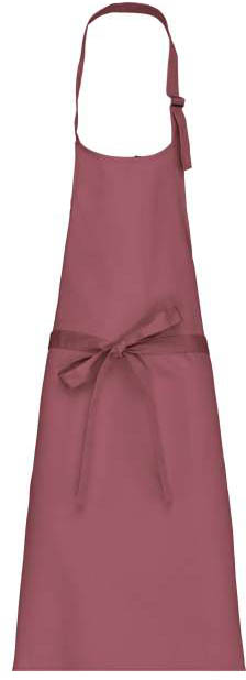 Kariban Polycotton Apron Without Pocket - Rosa