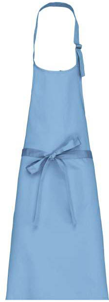 Kariban Polycotton Apron Without Pocket - blau