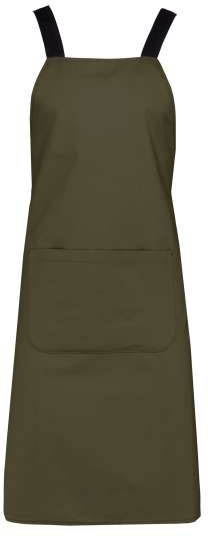 Kariban Organic Cotton Apron - green