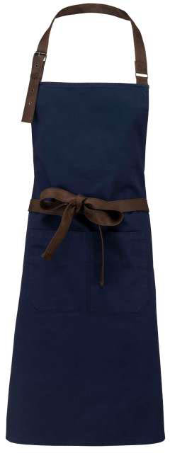 Kariban Vintage Cotton Apron - blau