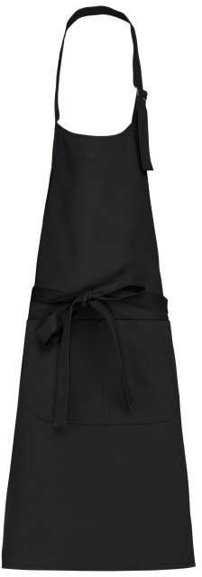 Kariban Cotton Apron High-temperature Washable - black