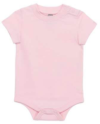 Kariban Babies' Short-sleeved Bodysuit - růžová